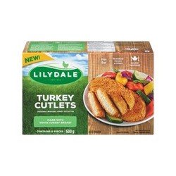 Lilydale Turkey Cutlets 600 g