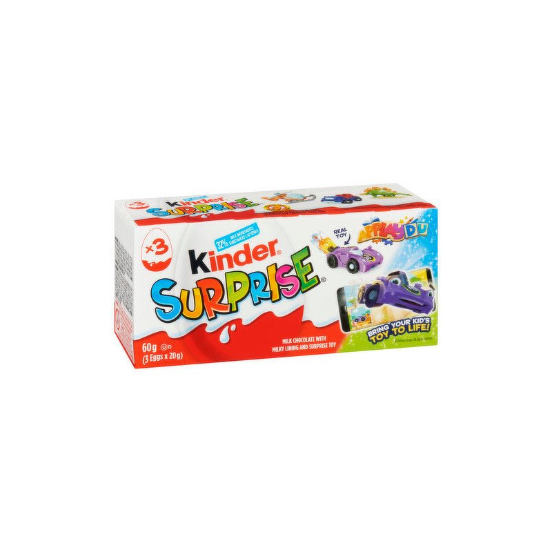 Kinder Surprise for Boys Chocolate Multipack 3 x 20 g
