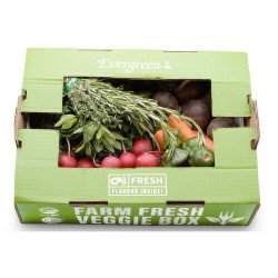 Evergreen Herbs Farm Fresh Veggie Box 5 lb