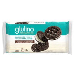 Glutino Gluten Free Cookies Chocolate Vanilla Creme 300 g