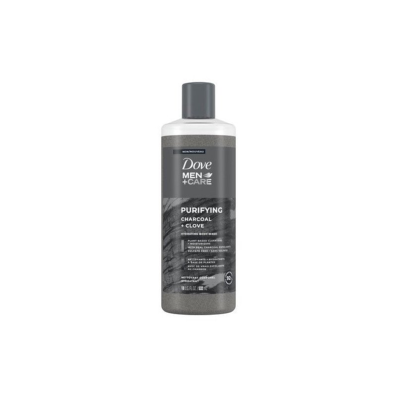 Dove Men+Care Purifying Charcoal + Clove Body Wash 532 ml