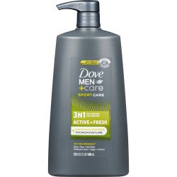 Dove Men+Care Sportcare Active + Fresh 3-in-1 Body Wash 695 ml