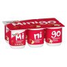 Yoplait Minigo Calcium Strawberry Strawberry-Banana Strawberry-Vanilla 6 x 60 g