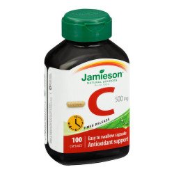 Jamieson Vitamin C 500 mg Timed Release Capsules 100's