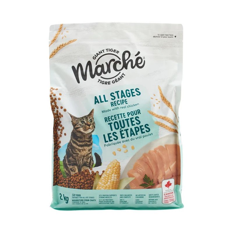Giant Tiger Marche All Stages Cat Food with Chicken 2 kg