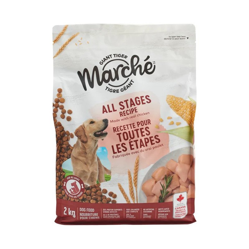 Giant Tiger Marche All Stages Dog Food with Chicken 2 kg