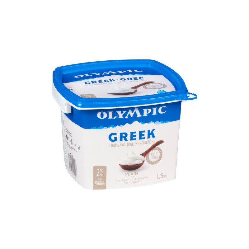 Olympic Greek Plain 2% Yogurt 1.75 kg