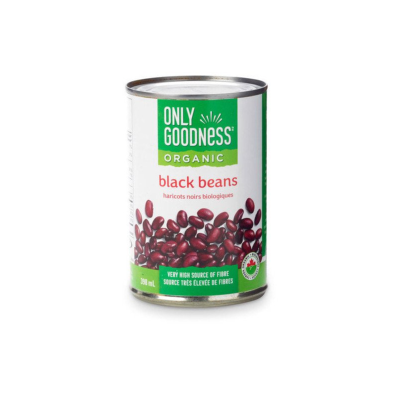 Only Goodness Organic Black Beans 398 ml