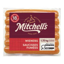 Mitchell's Wieners 1.35 kg