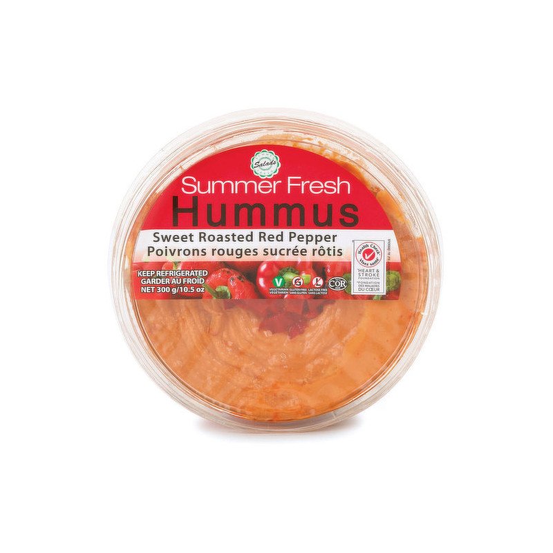 Summer Fresh Hummus Roasted Red Pepper 255 g