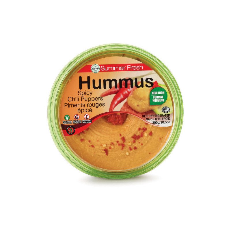 Summer Fresh Hummus Spicy Chili Peppers 255 g