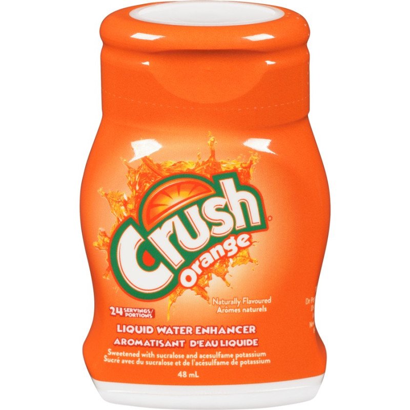 Crush Liquid Water Enhancer Orange 48 ml