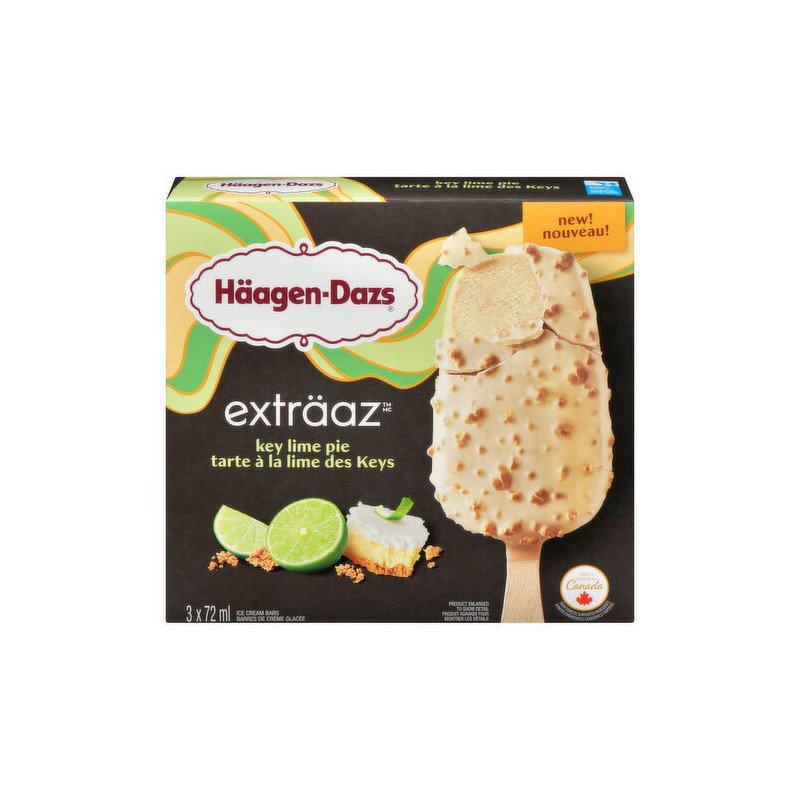 Haagen Dazs Extraaz Key Lime Pie 3 x 72 ml