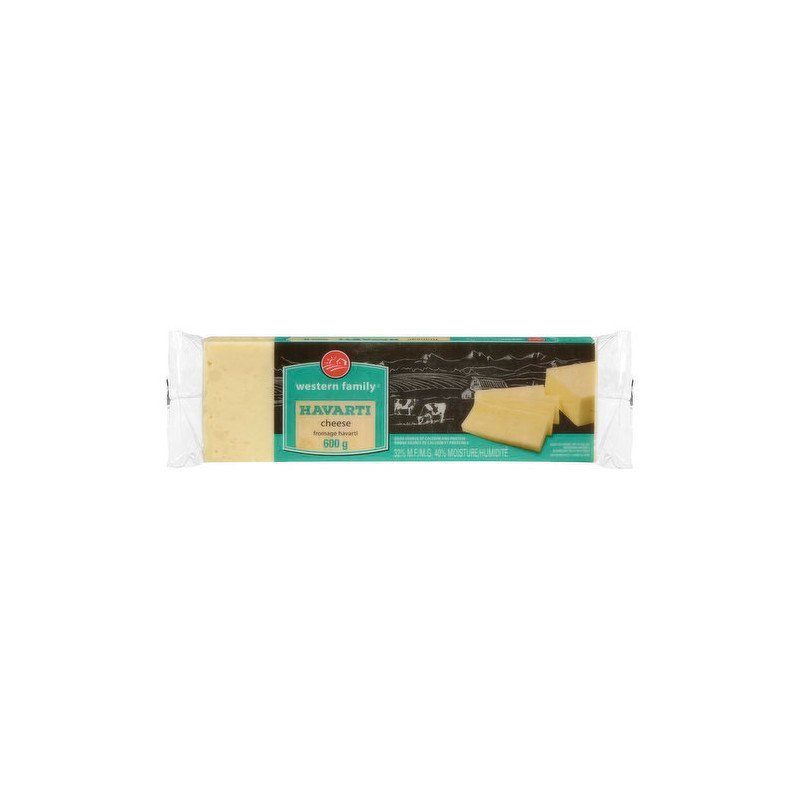 Western Family Havarti Cheese 600 g