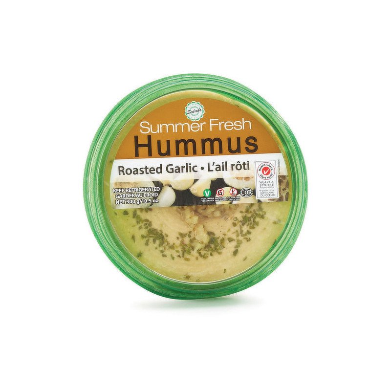 Summer Fresh Hummus Roasted Garlic 255 g