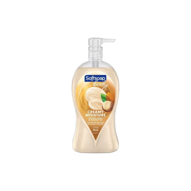 Softsoap Bodywash Creamy Moisture Buttery Shea & Almond Oil Pump 946 ml