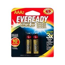 Eveready Gold Batteries AAA2