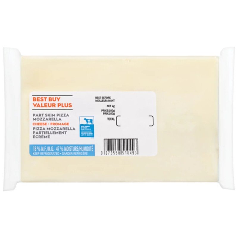 Best Buy Part Skim Pizza Mozzarella Cheese 700 g