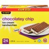 No Name Ice Cream Sandwiches Chocolatey Chip 24 x 120 ml