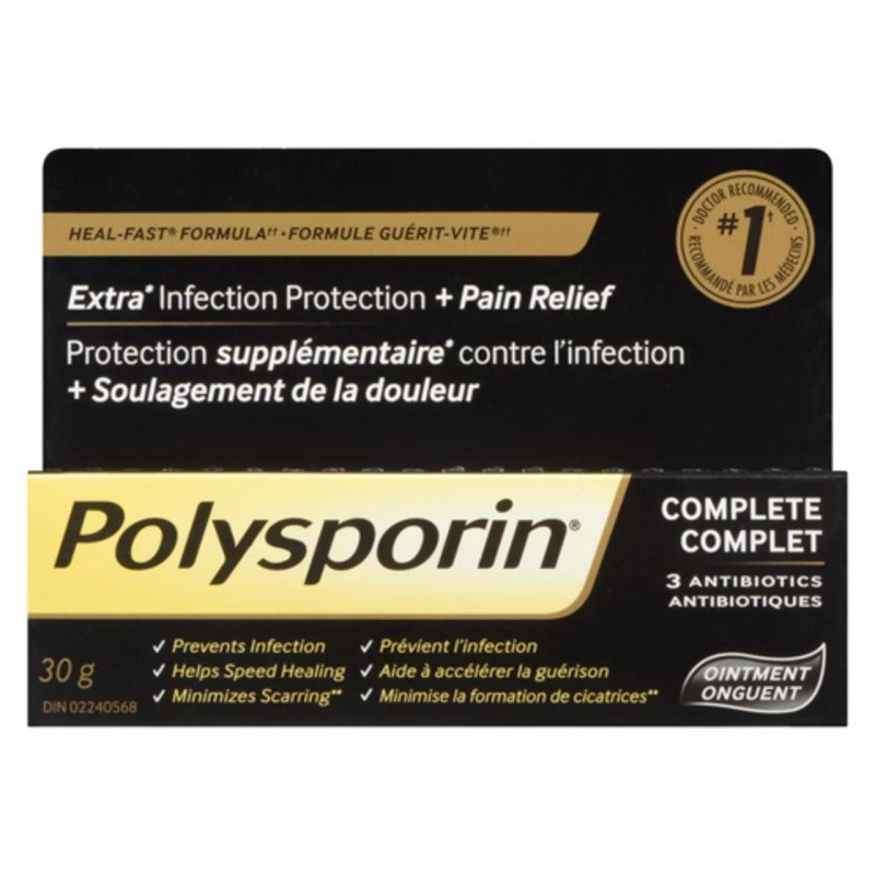 Polysporin Complete 3 Antibiotics Ointment 30 g