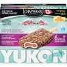 Chapman's Yukon Ice Cream Bars Chocolate Eclair Crunch 6 x 90 ml