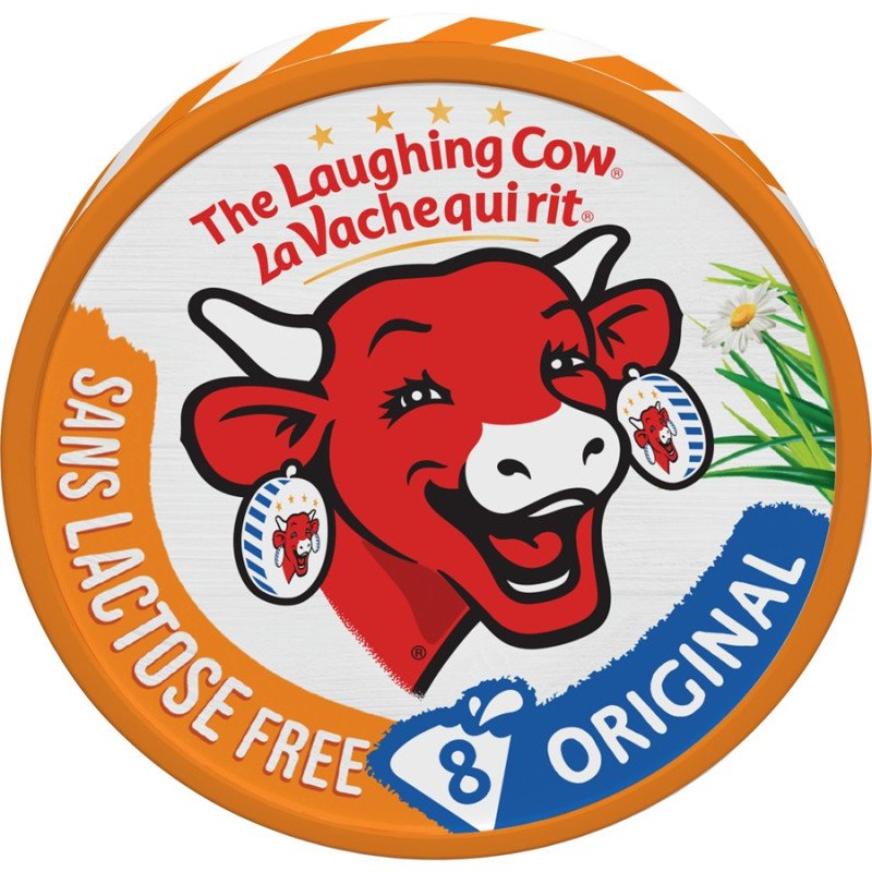 The Laughing Cow Lactose Free Original 8's 120 g