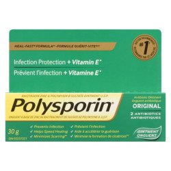 Polysporin Original 2 Antibiotics Vitamin E Enriched Ointment 30 g