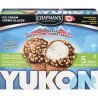 Chapman's Yukon Ice Cream Cones Vanilla Peanuts & Milk Chocolate 5 x 140 ml