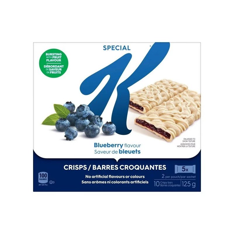 Kellogg's Special K Pastry Crisps Blueberry 10's