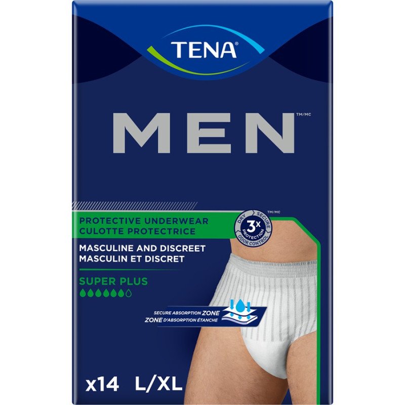 Tena Men Protective Underwear Super Plus L/XL 14's