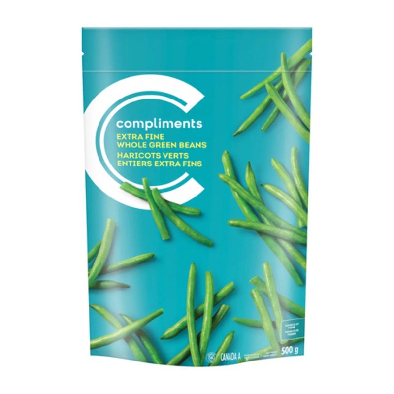 Compliments Extra Fine Whole Green Beans 500 g