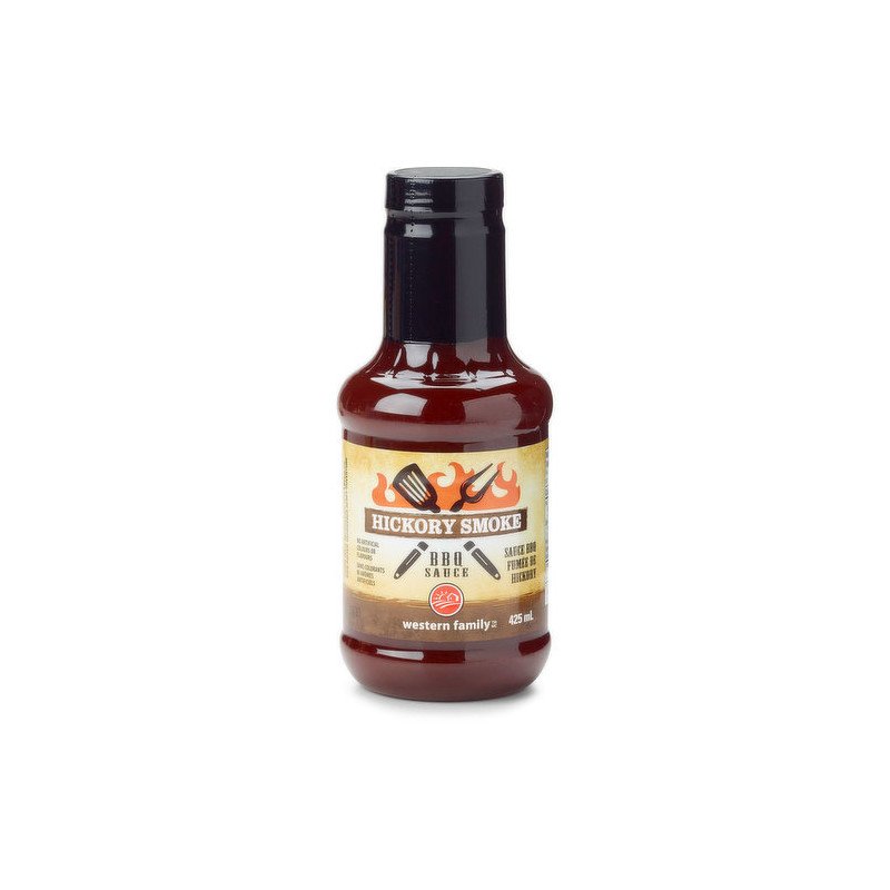 Western Family Hickory Smoke BBQ Sauce 425 ml