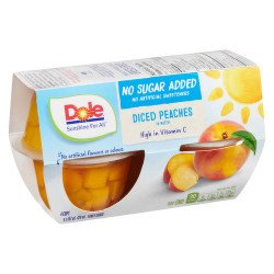 Dole Diced Peaches in Water...