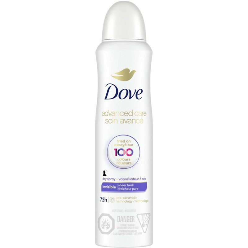 Dove Dry Spray Antiperspirant Sheer Fresh 107 g