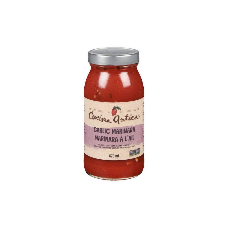 Cucina Antica Pasta Sauce Garlic Marinara 670 ml