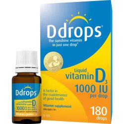 D-Drops Liquid Vitamin D3...