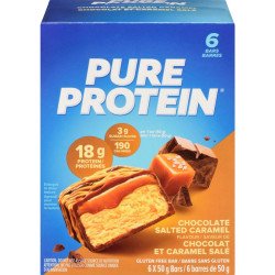 Pure Protein Chocolate Salted Caramel Bars 6 x 50 g