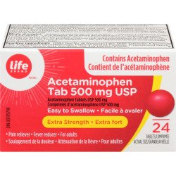 Life Brand Acetaminophen...