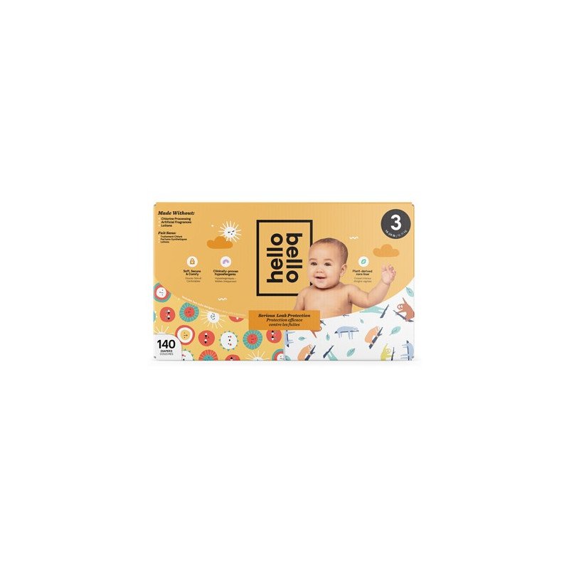 Hello Bello Econo Pack Diapers Size 3 140's