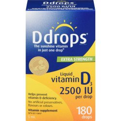 D-Drops Liquid Vitamin D3...