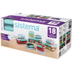 Sistema 18 Piece Food...