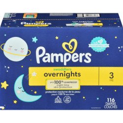 Pampers Swaddlers Overnites...