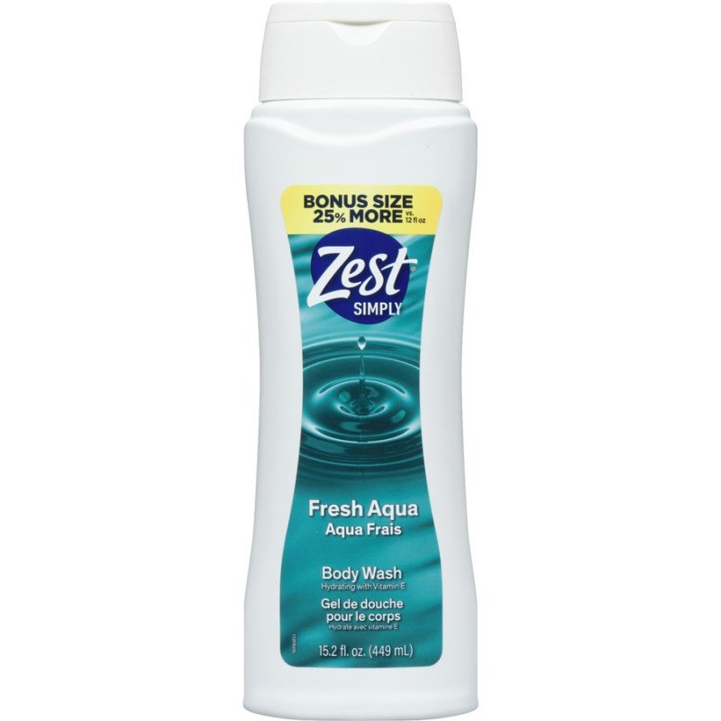 Zest Simply for Men Body Wash Fresh Aqua 449 ml