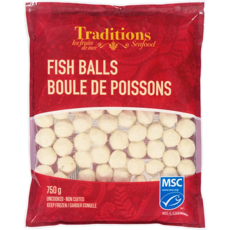 Traditions Seafood Fish Balls 750 g