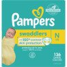 Pampers Swaddlers Diapers Size N 136's