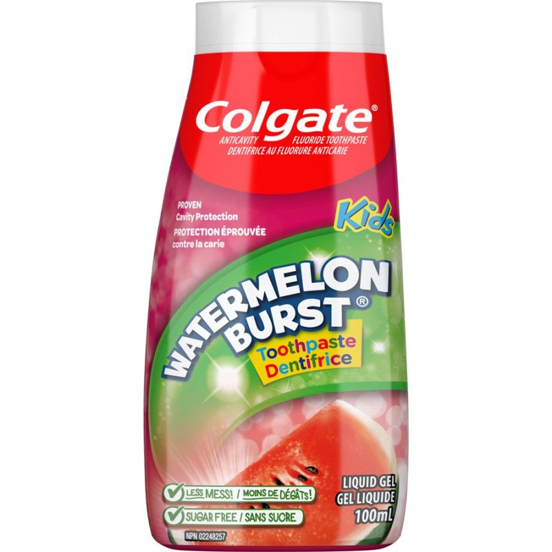 Colgate Kids Liquid Gel Toothpaste Watermelon Burst 100 ml