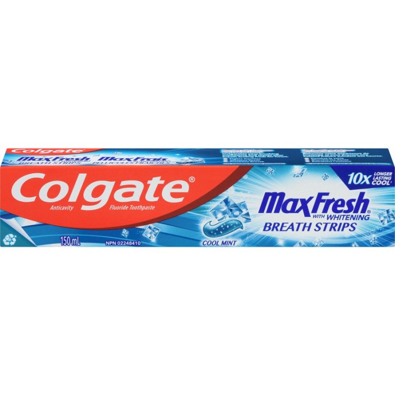 Colgate MaxFresh with Whitening Toothpaste Cool Mint 150 ml