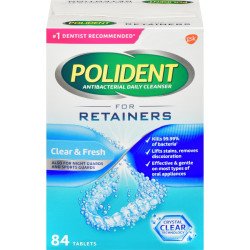 Polident for Retainers...