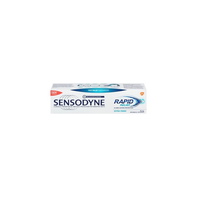 Sensodyne Rapid Relief Toothpaste Extra Fresh 75 ml