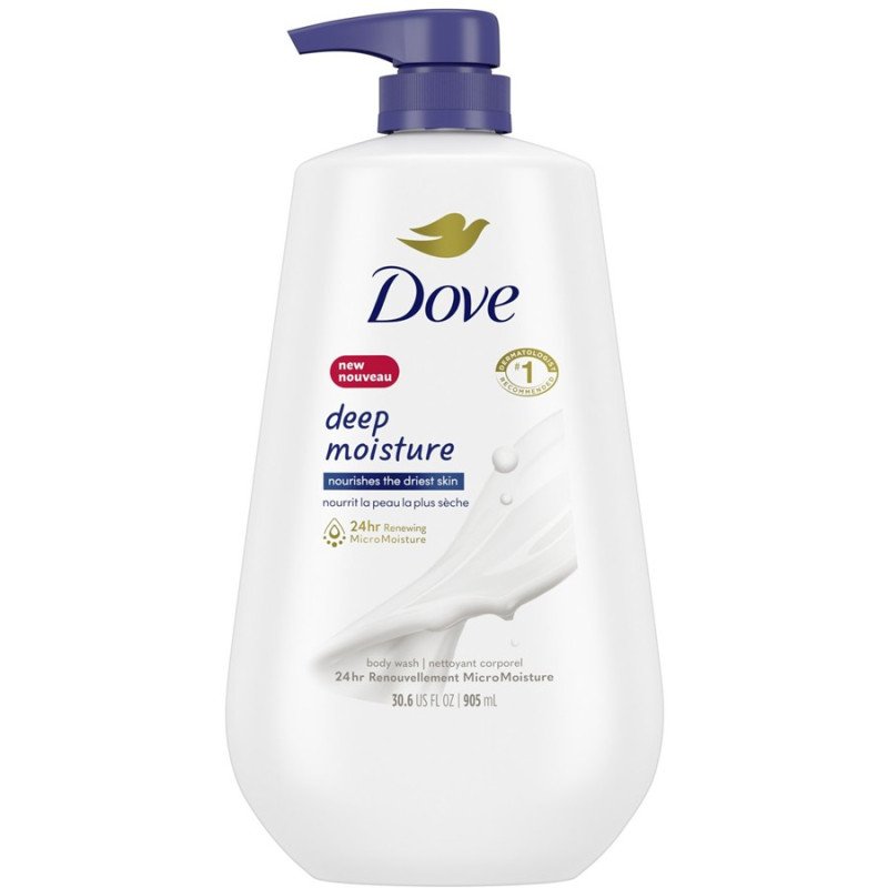 Dove Body Wash Deep Moisture Nourishes the Driest Skin 905 ml